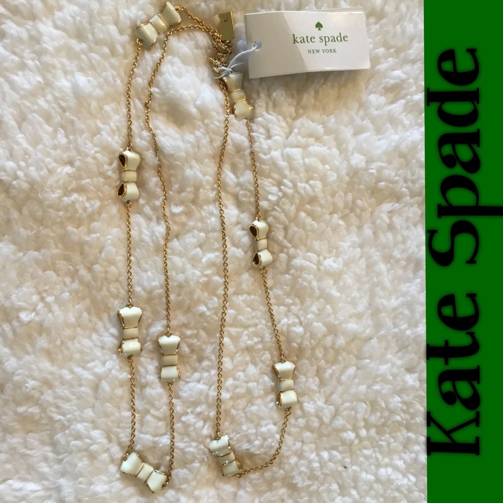 Scattered Bow Necklace - Picture 1 of 2